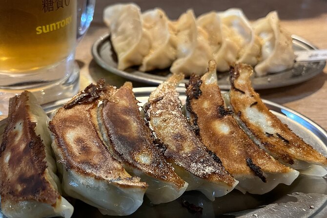 Tokyo Local Food Tour: Noodles, Skewers, Dumplings, Sweets - Gyoza and a drink to begin