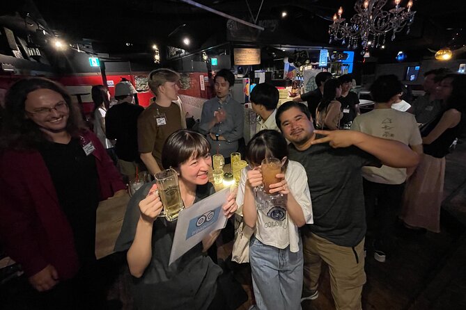 Tokyo Local Friends Solo attend Party All We Can Drink in Shibuya - The first conversations from 7:30 PM