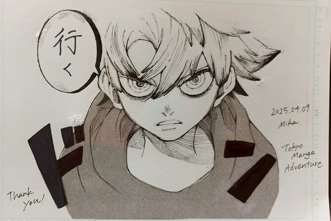 Tokyo Manga Drawing Experience Pro Artist Workshop & MangaHistory - Drinks, snacks, and a hands-free start