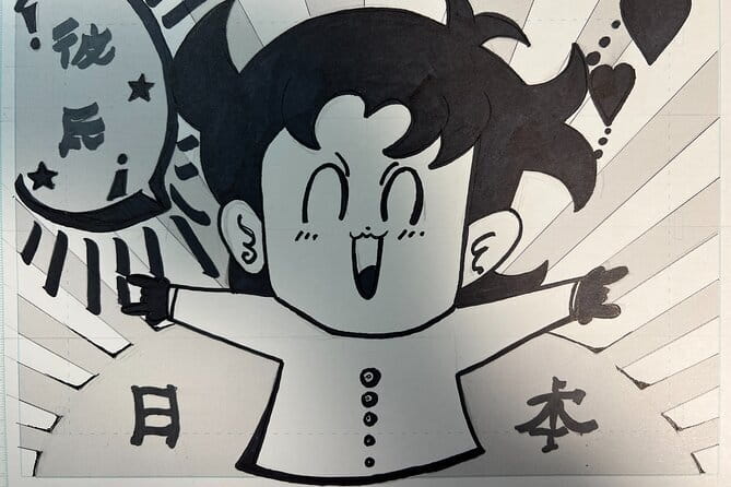 Tokyo Manga Drawing Experience Pro Artist Workshop & MangaHistory - Choosing an original character or familiar favorite