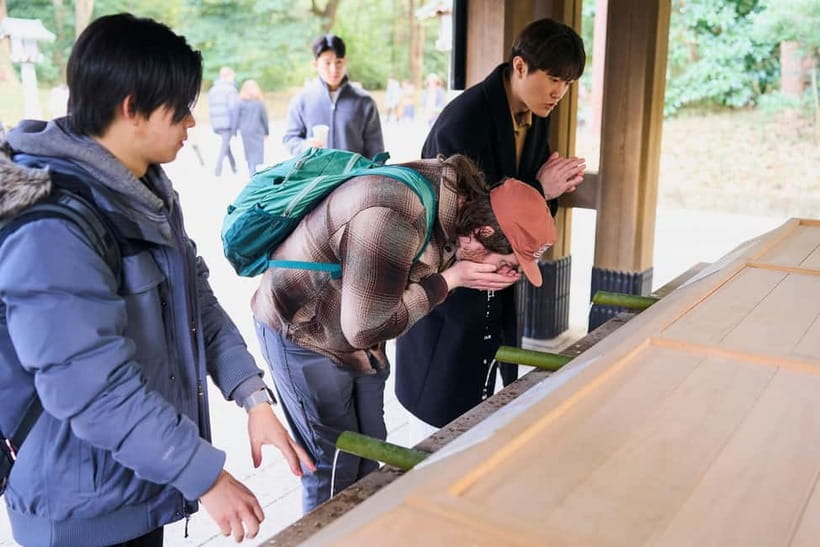 Tokyo: Meiji Shrine Walking Tour — Shinto & Imperial System - Sake barrels, wine barrels, and Meiji-era symbolism