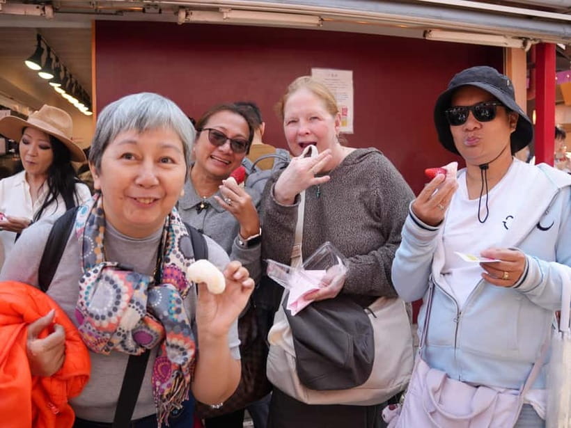 Tokyo Morning Tour: Meiji Shrine, Asakusa & Fish Market - Asakusa: temple views, croquettes, and sweets