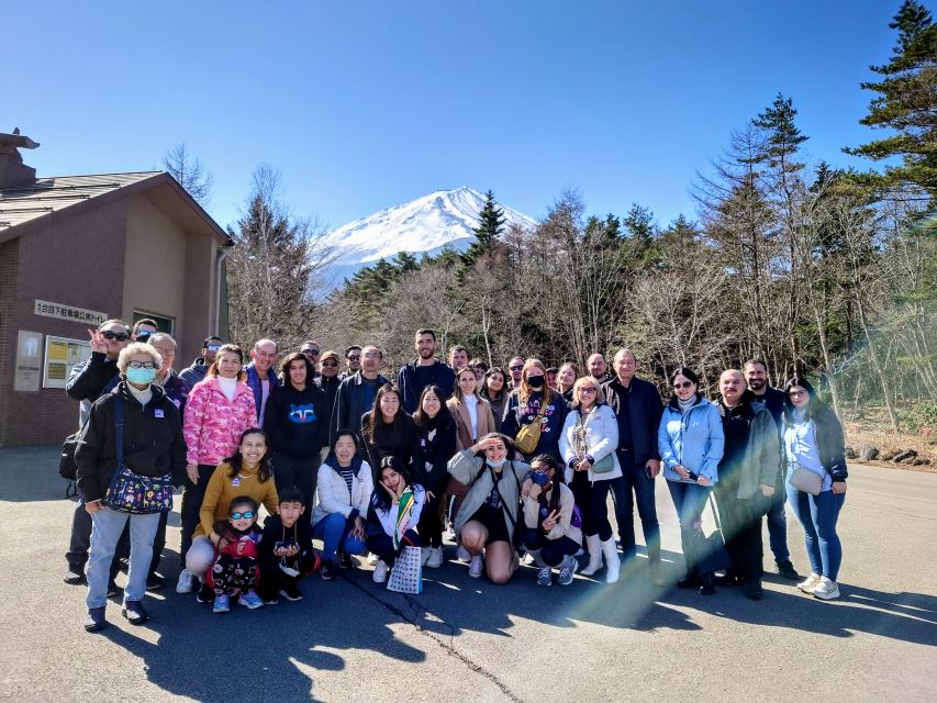 Tokyo: Mt. Fuji 5th Station & Hakone Cruise 1-Day Bus Tour - Hakone Ropeway over volcanic scenery