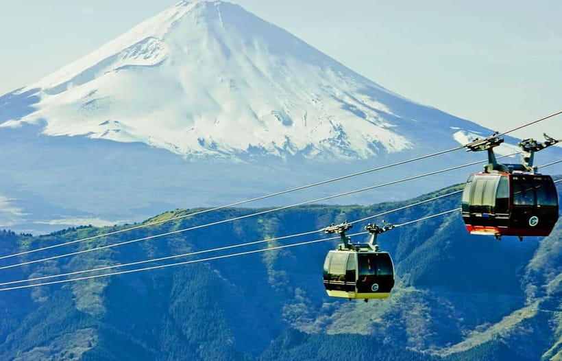 Tokyo: Mt. Fuji Tour, Hakone Ropeway, Owakudani, Lake Ashi - Lake Yamanaka and the Swan Lake Shore