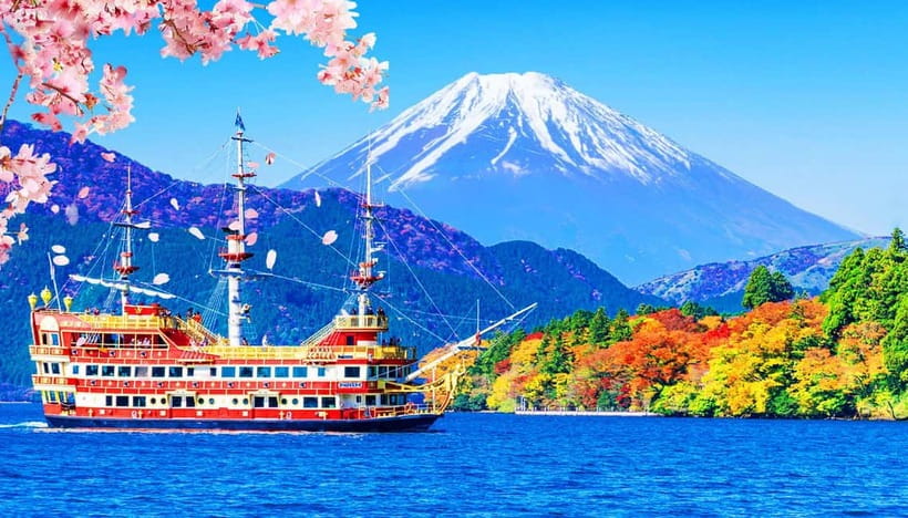 Tokyo: Mt. Fuji Tour, Hakone Ropeway, Owakudani, Lake Ashi - Hakone Shrine and the Heiwa no Torii