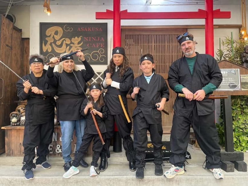 Tokyo: Ninja Experience Cafe Asakusa - Your ninja training begins in Asakusa