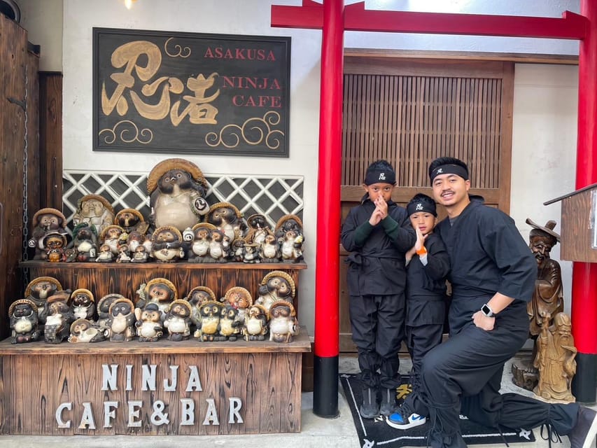 Tokyo: Ninja Experience Cafe Asakusa - Replica sword training keeps the final act playful