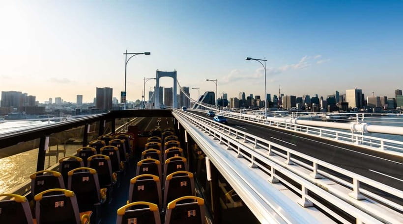 Tokyo: Open Top Panoramic Sightseeing Bus with Audio Guide - Key points before you book