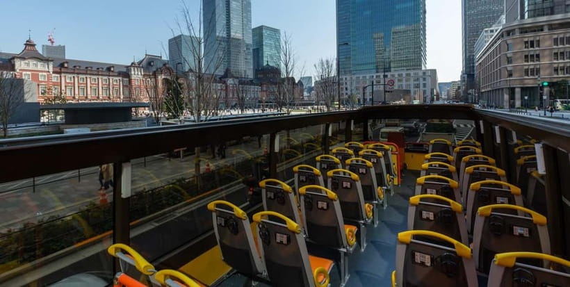 Tokyo: Open Top Panoramic Sightseeing Bus with Audio Guide - Meeting at Tokyo Station without a last-minute scramble