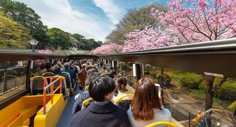 Tokyo: Open Top Panoramic Sightseeing Bus with Audio Guide - Picking the City Course or Bay Course