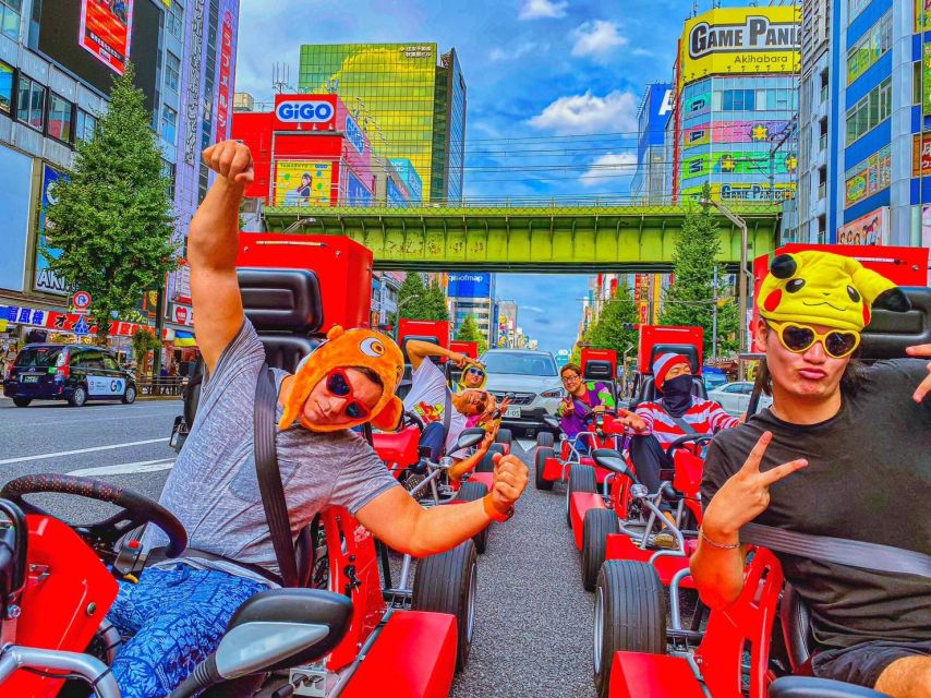 Tokyo: Original Street Kart Experience from Akihabara - Picking a costume before the engine starts