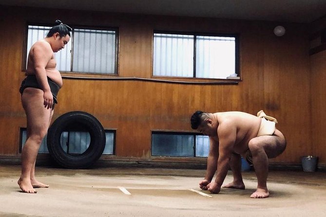 Tokyo Ryogoku Sumo Morning Practice + Photo Shoot with Wrestlers - What makes morning practice different from a sumo match