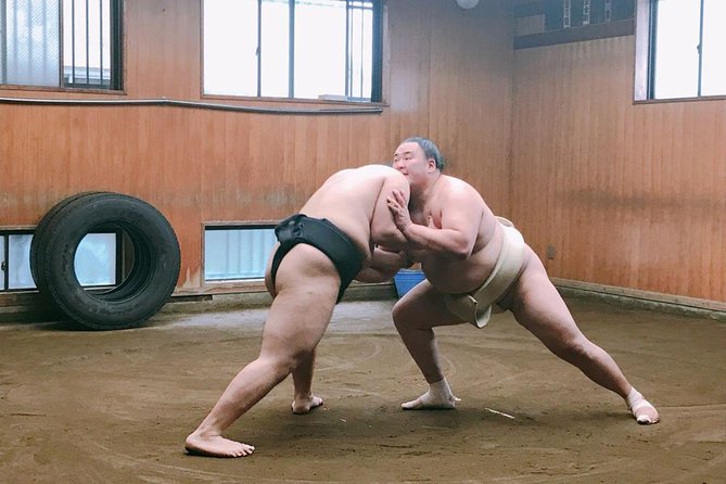 Tokyo Ryogoku Sumo Morning Practice + Photo Shoot with Wrestlers - Is the $98.16 price fair?