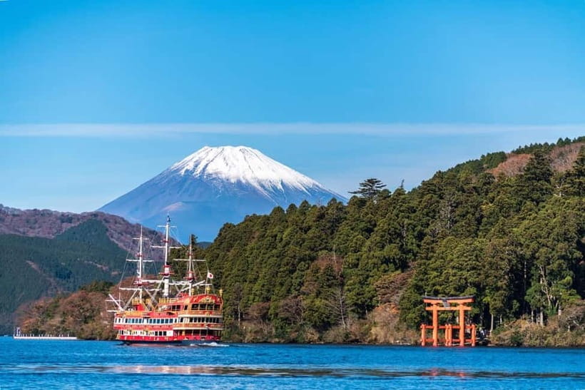 Tokyo:Sea of Mount Fuji, Hakone Ropeway, Ōwakudani, Enoshima - The Sea-Mount Fuji viewpoint