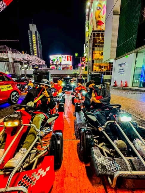 Tokyo: Shibuya and Shinjuku Streets Guided Go-Karting Tour - Yoyogi Park and the move toward Harajuku
