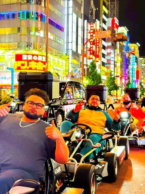 Tokyo: Shibuya and Shinjuku Streets Guided Go-Karting Tour - The 15-minute Shinjuku safety briefing
