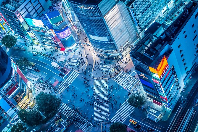 Tokyo: Shibuya Crossing & Hidden Streets Walking Tour - Myth of Tomorrow and a serious pause