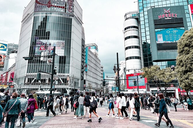 Tokyo: Shibuya Crossing & Hidden Streets Walking Tour - Shibuya Crossing: guidance at the world-famous scramble