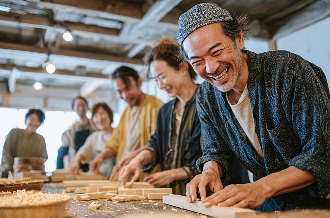 Tokyo Shinjuku Chopsticks Making Class - Sanding and oiling bring the pair together