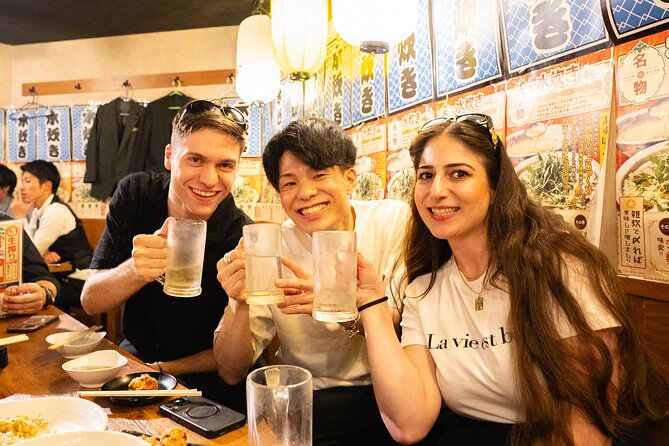 Tokyo: Shinjuku Local Bar Hopping Walking Tour - Timing, meeting point, and the walking effort