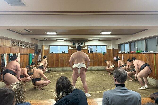 Tokyo Sumo Morning Training/ Sumo Practice with Wrestlers - What the $99.10 price gets you