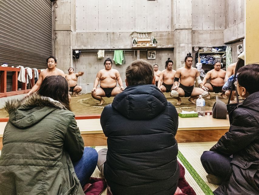 Tokyo: Sumo Morning Training Visit - Booking, cancellation, and practical timing