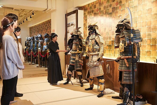 Tokyo Sword Experience - includes Museum Ticket/Ninja Experience - The ninja activity and shuriken throwing