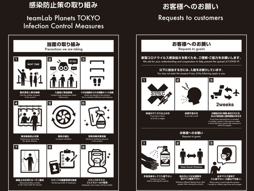 Tokyo: teamLab Planets TOKYO Digital Art Museum Entry Ticket - Practical tips for a smoother visit