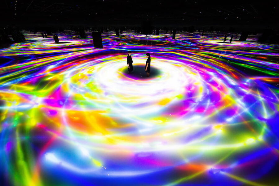 Tokyo: teamLab Planets TOKYO Digital Art Museum Entry Ticket - Starting barefoot and getting ready for the water
