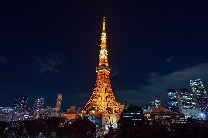 Tokyo Tower Observation Deck E-Tickets. - The elevator ride and observation level