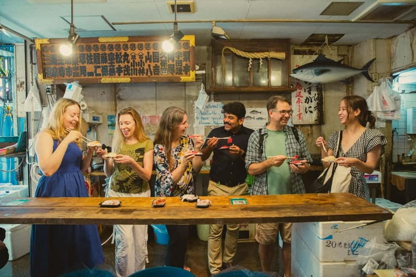 Tokyo: Tsukiji Fish Market Culture Tour with Sashimi Tasting - Tsukiji Outer Market, beyond the famous fish auction