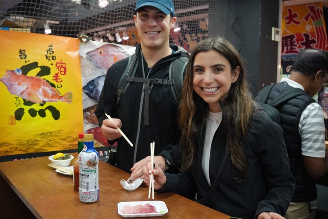 Tokyo Tsukiji Fish Market Food & Culture Walking Tour - Eating your way through Tsukiji Jogai Market