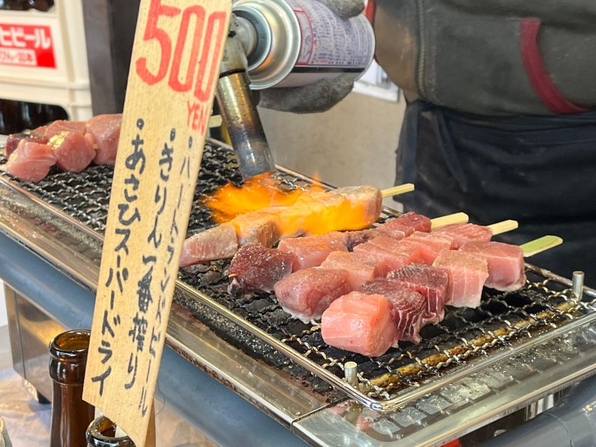 Tokyo: Tsukiji Fish Market Tour with 6 Stops & Seafood Lunch - Timing, group size, and comfort
