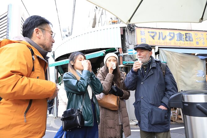 Tokyo : Tsukiji Fish Market Tour with Fresh Sashimi Tasting - Meeting at Tsukiji and ending near Namiyoke Shrine