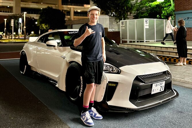 Tokyo Ultimate Daikoku & JDM Experience (R35 GTR Private Tour) - Liberty Walk Tokyo begins the evening