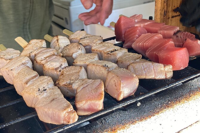 Tsukiji Fish Market Culture Walking and Food Tour - Walking the Tsukiji outer market for two hours