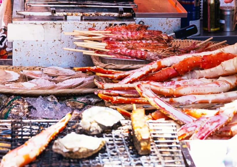 Tsukiji Fish Market: Street Food & Culture Walking Tour - Eighty Minutes Among Tsukiji’s Food Stalls