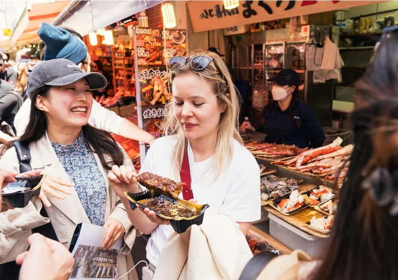 Tsukiji Fish Market: Street Food & Culture Walking Tour - The Fresh Wasabi Set Is the Small Detail Worth Noticing