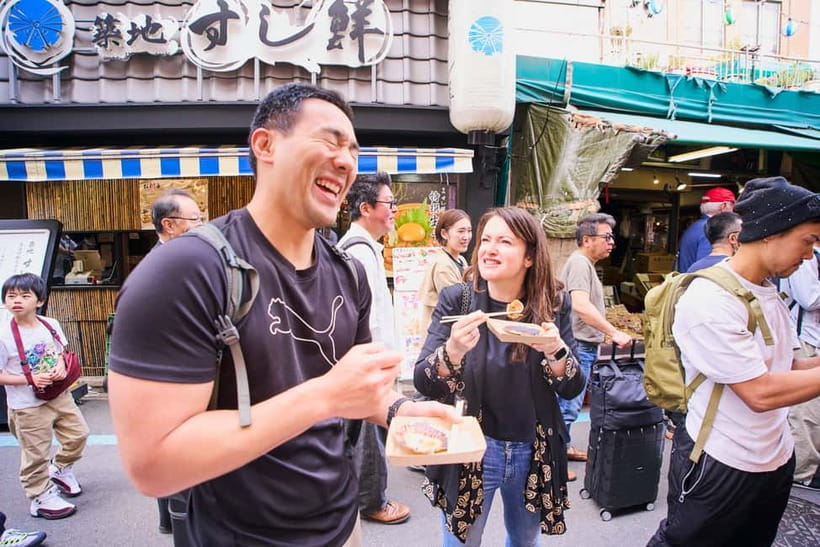 Tsukiji Fish Market: Street Food & Culture Walking Tour - Fish Cutting, Preservation, and the Craft Behind the Food