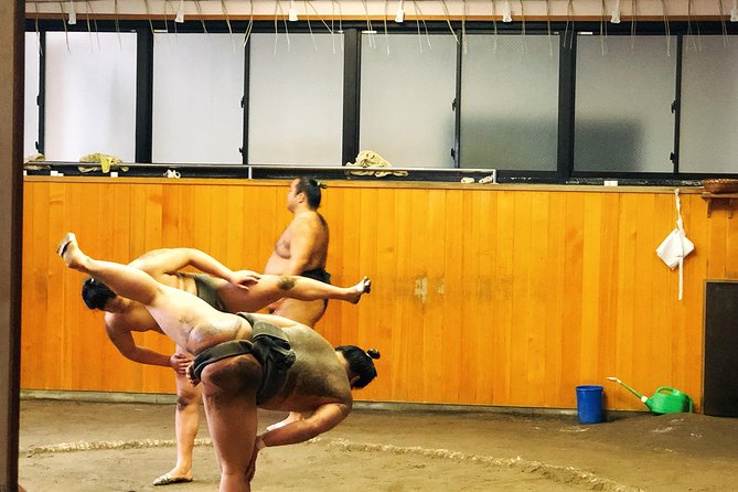 Watch Sumo Morning Practice at Stable in Tokyo - Who will enjoy this morning most