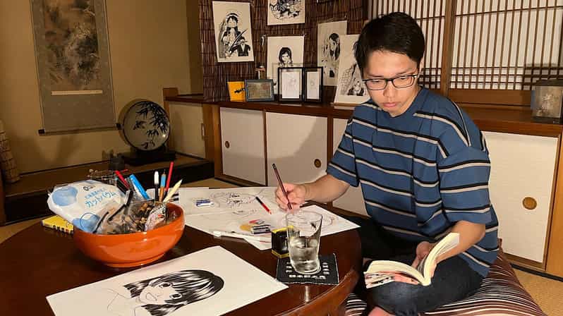 Yokohama Manga Art & Japanese Cooking Experience - A Yokohama home becomes the classroom