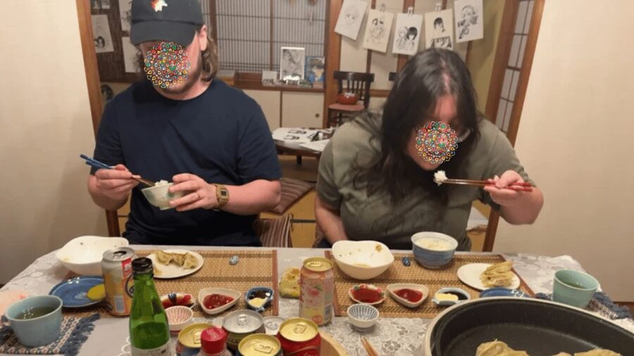 Yokohama Manga Art & Japanese Cooking Experience - Fold, cook, and eat handmade gyoza