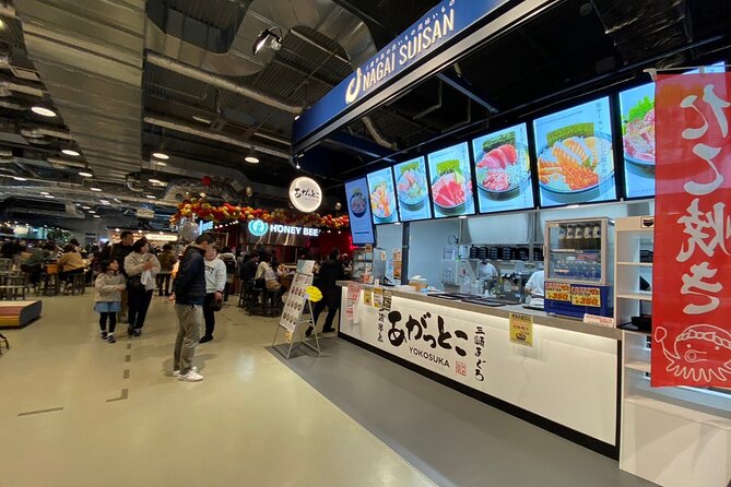 Yokosuka Adventure: Explore Uninhabited Island & Naval Cruise - Lunch at Yokosuka Port Market